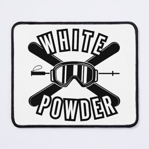 Item preview, Funny Snow Ski WHITE POWDER Hilarious Skiing Humor Winter Skier NOT Racist Joke designed and sold by BuyShirtsOnline.