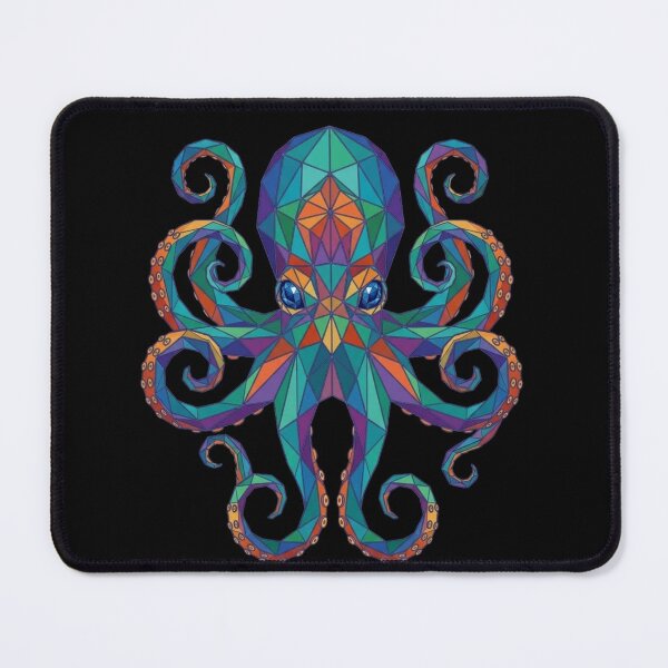 Item preview, Octopus Geometric Pattern designed and sold by BhadzCheetah.