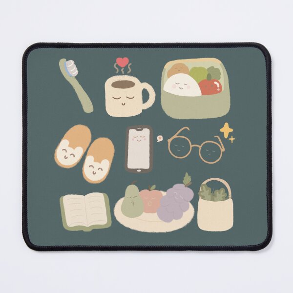 Item preview, Cute Healthy Food Kawaii Daily Icon Collection Minimal Aesthetic Art designed and sold by Teenidesign .
