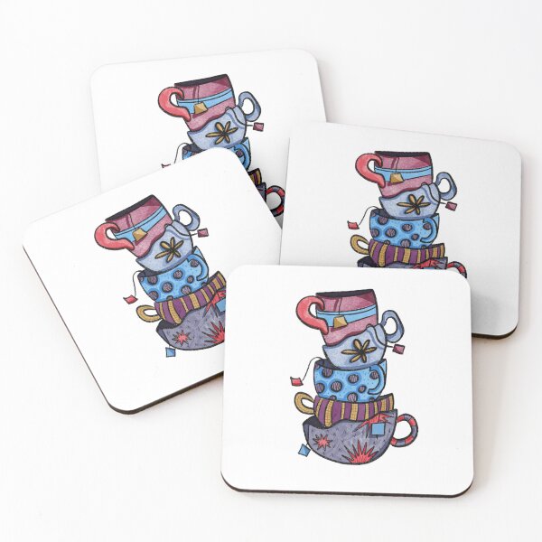 Item preview, Tea cups - Coloring Book Tea Lover designed and sold by Ladybug  playground.