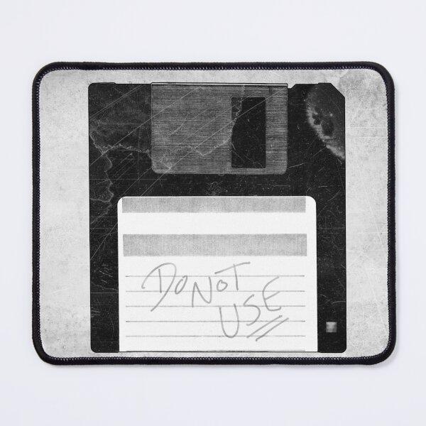 Item preview, Floppy Disk Do Not Use Etched Illustration designed and sold by Ghoul Enterprises.