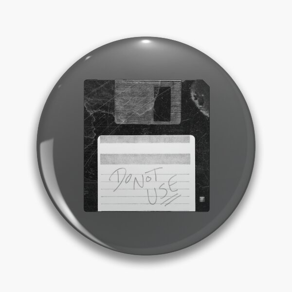 Item preview, Floppy Disk Do Not Use Etched Illustration designed and sold by Ghoul Enterprises.