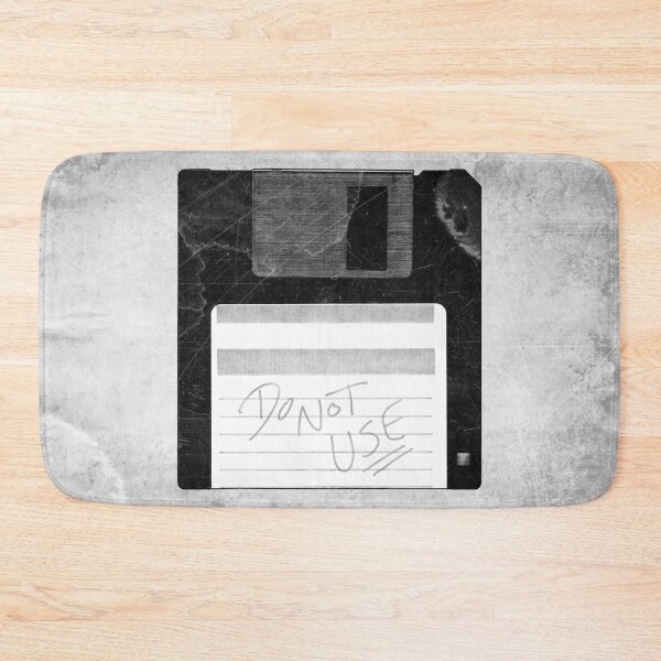 Item preview, Floppy Disk Do Not Use Etched Illustration designed and sold by Ghoul Enterprises.