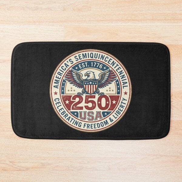Item preview, America's Semiquincentennial 250 Years - Vintage USA Eagle 1776-2026 Celebration Badge designed and sold by MojNetSerwis WWK.