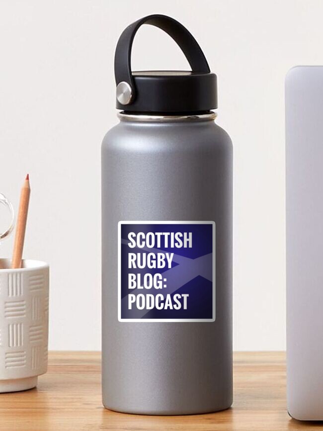 Thumbnail 1 of 3, Sticker, Scottish Rugby Blog Podcast designed and sold by srbpodcast.