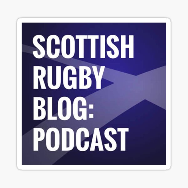 Scottish Rugby Blog Podcast Sticker