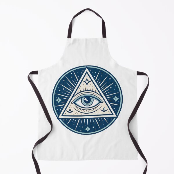 Item preview, All Seeing Eye Sticker – Mystical Triangle Symbol Design designed and sold by Erik Visnievskij.