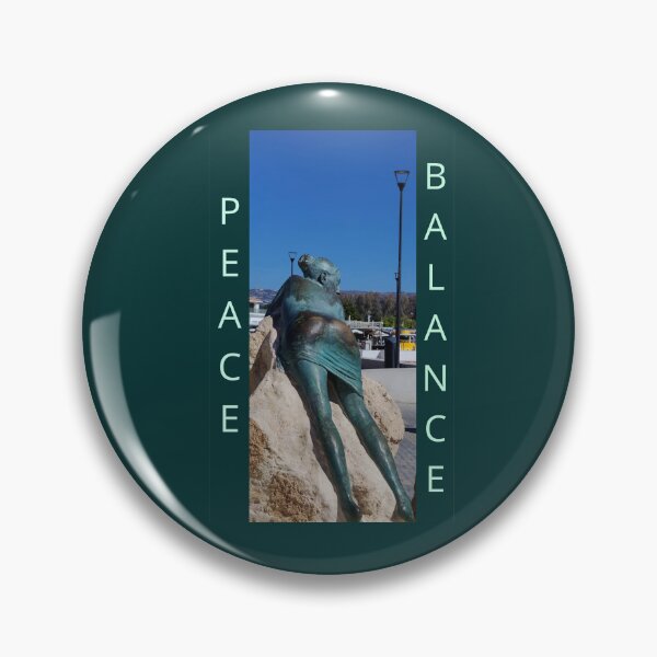Item preview, Zen Sculpture in Paphos Harbor - Peace and Balance designed and sold by PaniKulka.