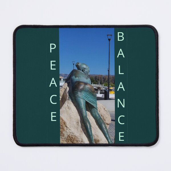 Item preview, Zen Sculpture in Paphos Harbor - Peace and Balance designed and sold by PaniKulka.