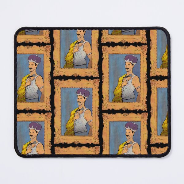 Item preview, Freddie Mercury – Queen Cartoon Illustration designed and sold by The A-Press.