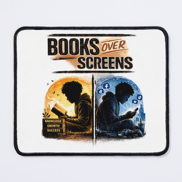Item preview, Books Over Screens designed and sold by Antuan Simmons.
