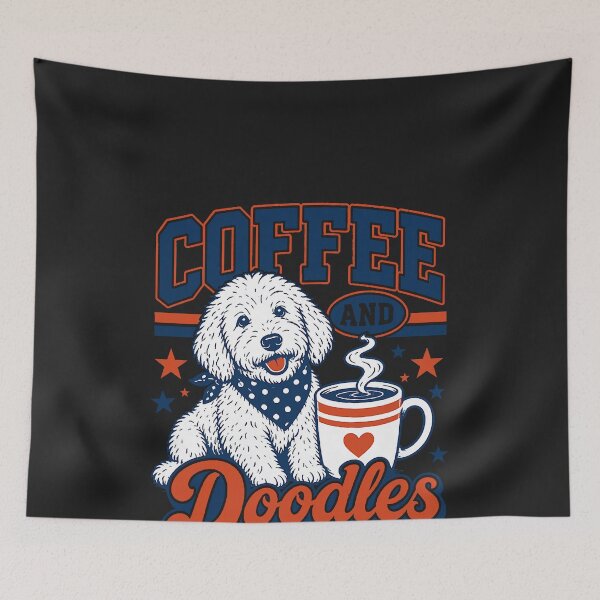 Item preview, Coffee and Doodles Funny Doodle Coffee Club Pet Lover 1 designed and sold by CriseldaBruning.