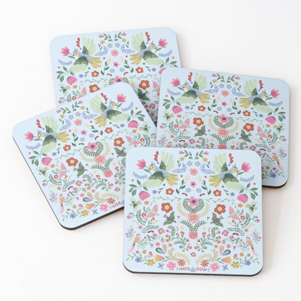 Item preview, Folk floral pattern designed and sold by Lefteris Betsis.