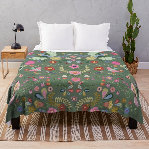 Item preview, Folk floral pattern designed and sold by Lefteris Betsis.