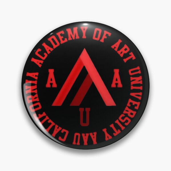 Item preview, Academy of Art University AAU Red Collegiate Emblem designed and sold by TEACHERMADEIT.