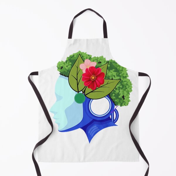 Item preview, Harmony in Hardware: The Floral Solarpunk Android designed and sold by Trendora Havlais.