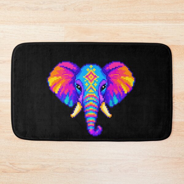 Item preview, Elephant Pixel Art designed and sold by BhadzCheetah.