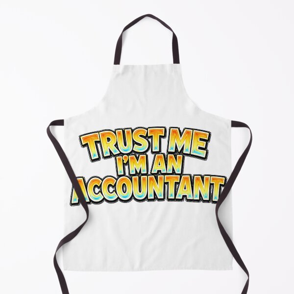 Item preview, TRUST ME I’M AN ACCOUNTANT – hand drawn childlike typography designed and sold by Mac Sketches.