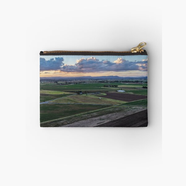 Item preview, Aerial Sunset Over Morpeth Farmland designed and sold by Justin Mckinney.