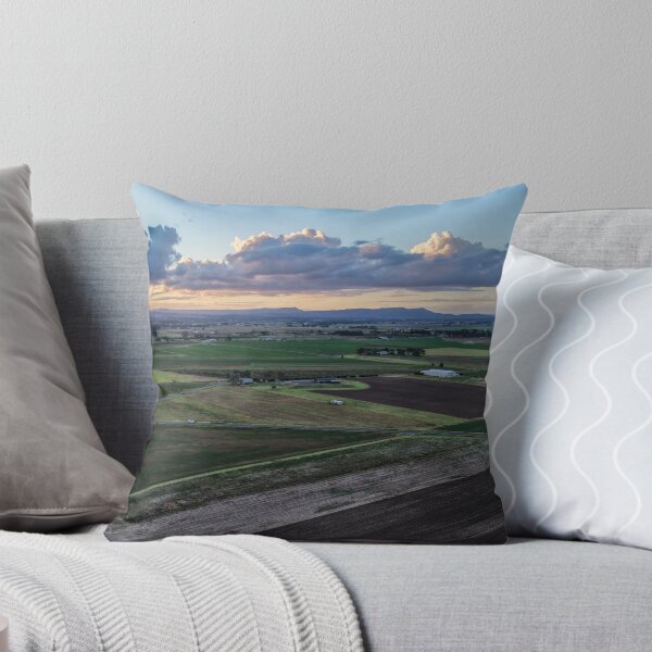Item preview, Aerial Sunset Over Morpeth Farmland designed and sold by Justin Mckinney.