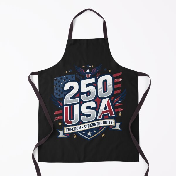 Item preview, USA 250 Years of Freedom Strength Unity - 1776-2026 Sestercentennial Bold Patriot Shield designed and sold by MojNetSerwis WWK.