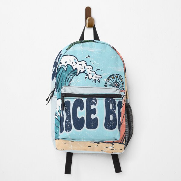 Item preview, Venice Beach California Cute Beach Colorful Surfing Wave  designed and sold by HowToCanadian.