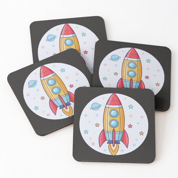 Item preview, Galactic Glow Rocket designed and sold by JAMESAMORN.