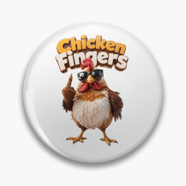 Item preview, Chicken Fingers Funny Chicken Mug, Cool Rooster Coffee Cup, Funny Animal Mug, Gift for Chicken Lovers, Sarcastic Humor Mug designed and sold by DigiGroove.
