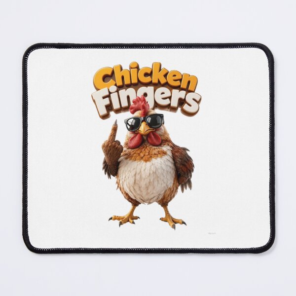 Item preview, Chicken Fingers Funny Chicken Mug, Cool Rooster Coffee Cup, Funny Animal Mug, Gift for Chicken Lovers, Sarcastic Humor Mug designed and sold by DigiGroove.