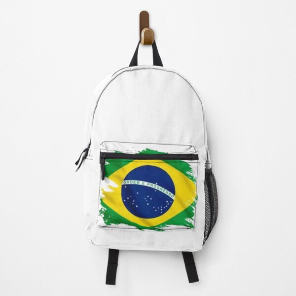 Item preview, Brazil Flag Artistic Brush Stroke - Modern Flag Design T-Shirt designed and sold by Bulk store .