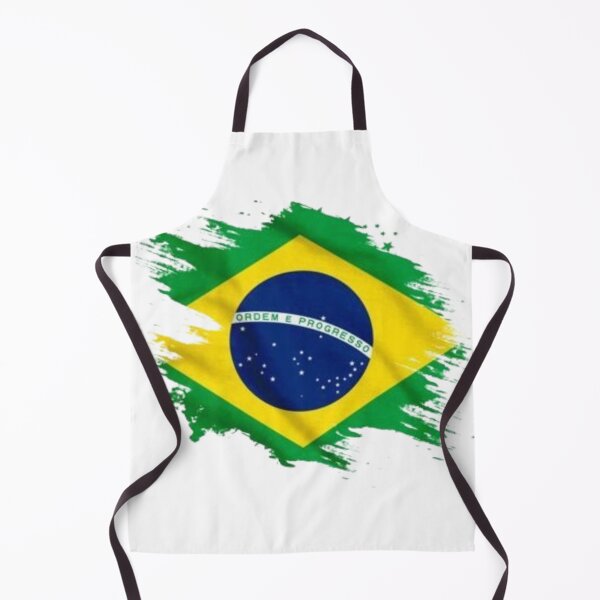 Item preview, Brazil Flag Artistic Brush Stroke - Modern Flag Design T-Shirt designed and sold by Bulk store .