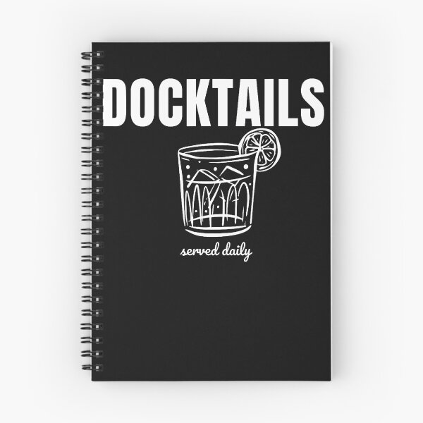 Item preview, Docktails Served Daily Funny Boat Day Marina Drinking Humor designed and sold by Jackstudioo.