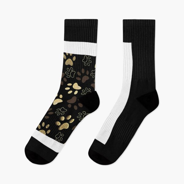 Item preview, Sparkly Gold Paw Print Pattern designed and sold by Dmo3HarkoArt.