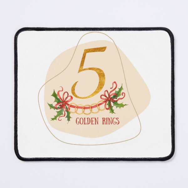 Item preview, Five Golden Rings designed and sold by S-and-W-4ever.