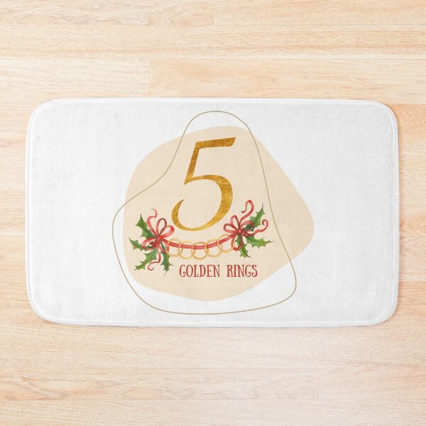 Item preview, Five Golden Rings designed and sold by S-and-W-4ever.
