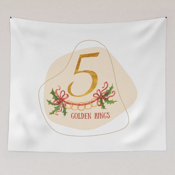 Item preview, Five Golden Rings designed and sold by S-and-W-4ever.