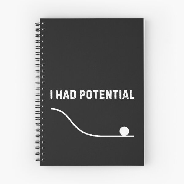 Artikelvorschau, Ich hatte Potenzial – Physiklehrer-Witz – Motivationshumor entworfen und verkauft von CriseldaBruning.