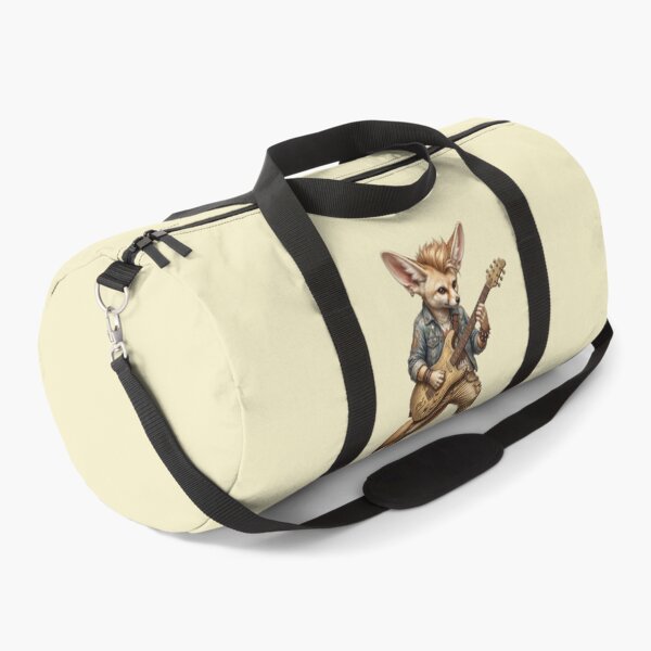 Item preview, Fennec Fox Rock Star – Punk Guitar Art designed and sold by Dogandesighn.
