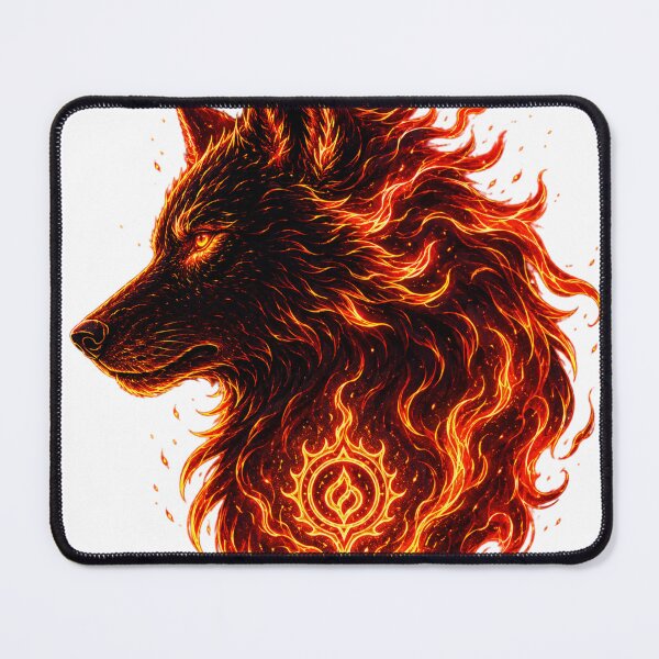 Item preview, Fire Wolf designed and sold by hurgoll.