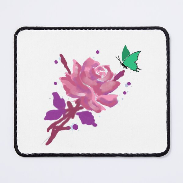 Artikelvorschau, Elegante Rosenillustration | Strichzeichnung & Aquarell-Blumenkunst entworfen und verkauft von dremneaw.