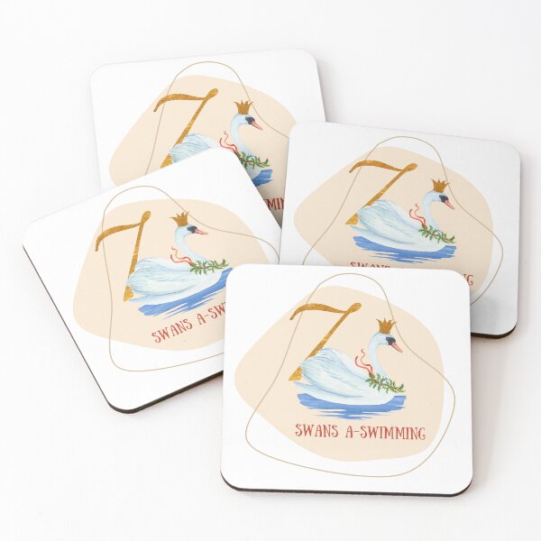 Item preview, Seven Swans A-swimming designed and sold by S-and-W-4ever.