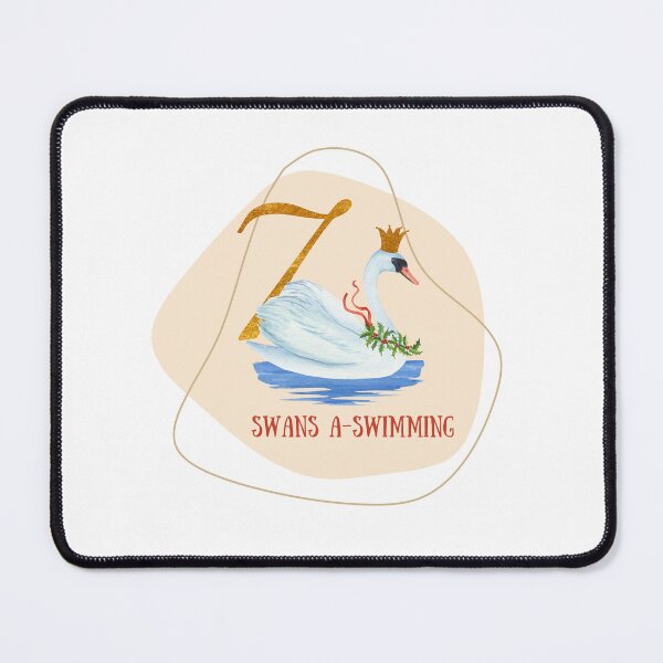 Item preview, Seven Swans A-swimming designed and sold by S-and-W-4ever.
