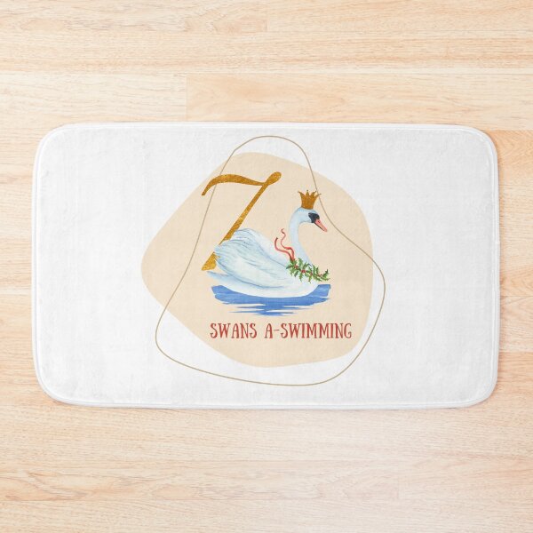 Item preview, Seven Swans A-swimming designed and sold by S-and-W-4ever.