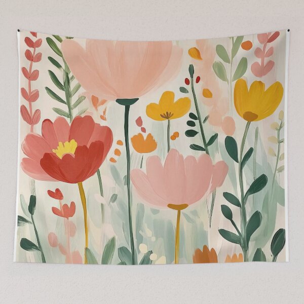 Item preview, Bright Flower Botanical Vintage designed and sold by HomeroPosadaO.
