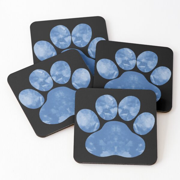 Item preview, Cloudy Sky Paw Print Art designed and sold by Dmo3HarkoArt.