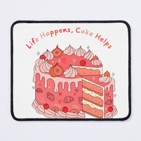 Item preview, Minimalist Cake Lover Aesthetic Design | Cute Bakery Dessert Illustration designed and sold by Studio Atharv.