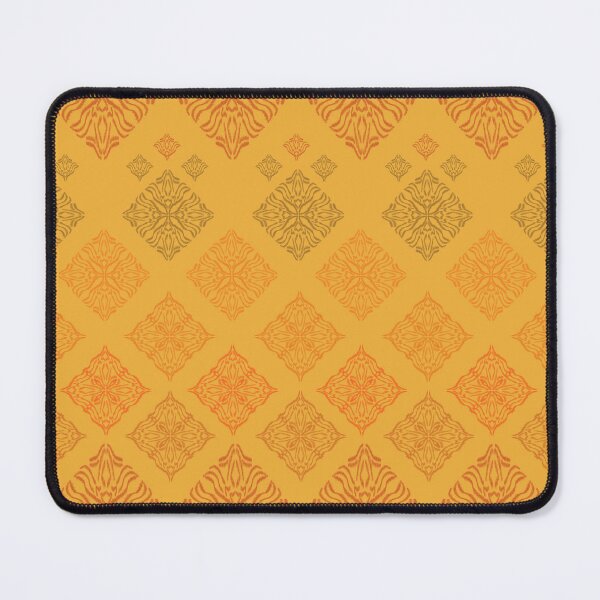 Item preview, orange ikat seamless pattern designed and sold by ChaReePat.