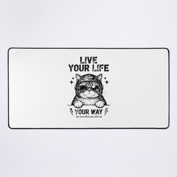 Item preview, Ride Free Vintage Biker Cat designed and sold by CreativePrints3.