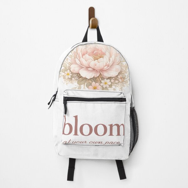 Item preview, Bloom At Your Own Pace Floral Gift for Her Self Love Birthday Women Tee designed and sold by DreamelleStudio.