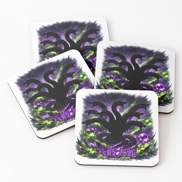 Item preview, Yamata no Orochi Eight-Headed Serpent Japanese Mythology Art designed and sold by LainCellJapan.